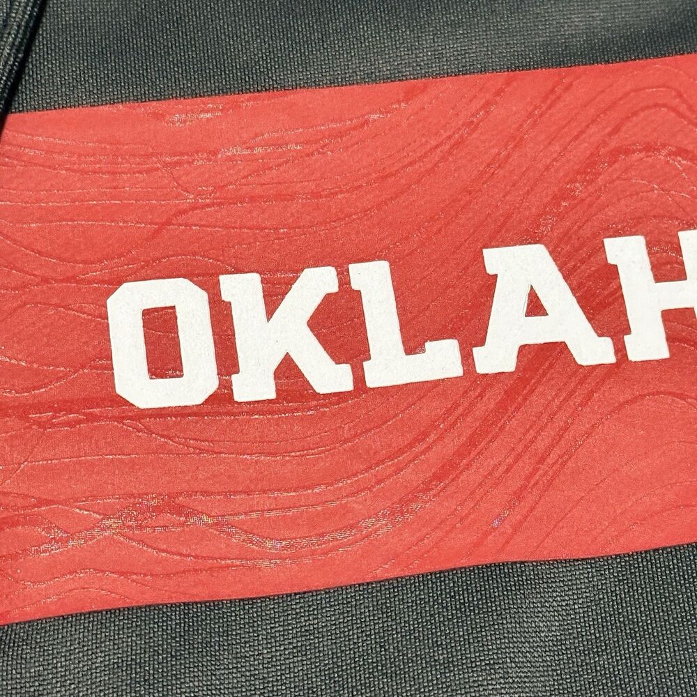 Michael Jordan Nike Oklahoma Sooners Men’s MED Black Full Zip Hoodie EUC - Picture 3 of 10